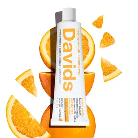 Davids Natural Orange Vanilla Whitening Toothpaste 113g