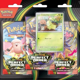 Pokémon TCG: Mega Evolution Perfect Order Blister Booster 3-pack