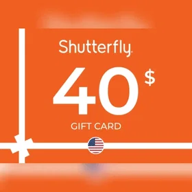 Shutterfly Gavekort 40 USD