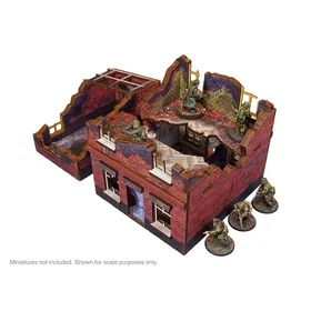 Micro Art Studio 1/56 Stalingrad Small House With Garage (H00243)