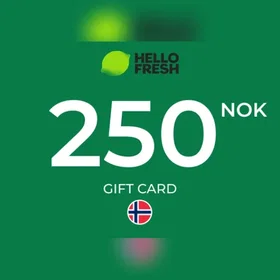 HelloFresh Gift Card 250 NOK