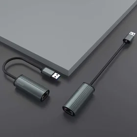 Savio AK-55 USB-A 3.1 Gen 1 til RJ-45 Gigabit Ethernet Adapter