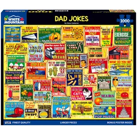 CLIFFS BY WHITE MOUNTAIN Dad Jokes 1000 Pieces