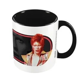 David Bowie Black Coloured-Inner Pod Mug