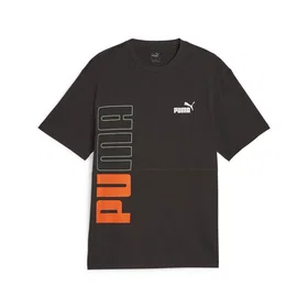 Puma Power Colorblock Kortärmad T-shirt (Unisex)