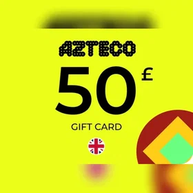 Azteco Bitcoin Voucher - Lightning Gift Card 50 GBP