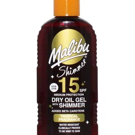 Malibu Dry Oil Shimmer Gel SPF15 200ml