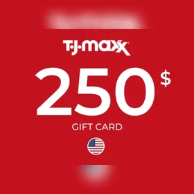 T.J.Maxx Gavekort 250 USD