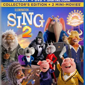 Universal Sing 2 Collector's Edition (Blu-Ray + DVD)