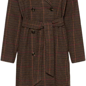 Kaffe Kafanni Checked Coat (Dame)