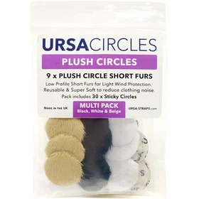 Ursa Major Ursa Plush Circles Lav Covers