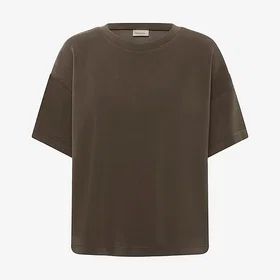 My Essential Wardrobe Hellemw Emb Boxy T-shirt (Dam)
