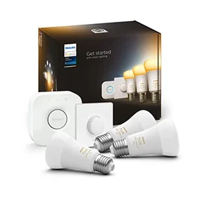 Philips Hue White and Ambiance Start set (3xE27 + Hue Bridge + Hue Smart Button)