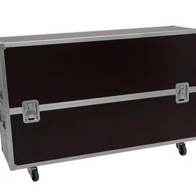 Roadinger Flightcase 2x LCD ZL65