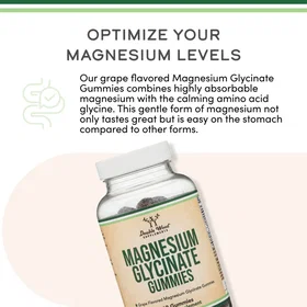 Double A By Wood Wood Double Wood Supplements Magnesium Glycinate Gummies