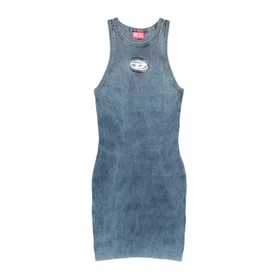 Diesel M-oloni Ribbestrikket Minikjole