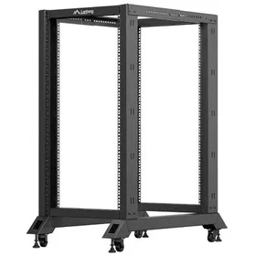 Lanberg 22U 600x1000 Öppen Ram Rack Svart