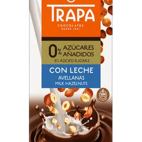 Trapa Mjölkchoklad Med Hazelnötter 100g