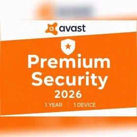 Avast Premium Security 2026 Antivirus 1 Appareil 1 An