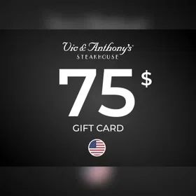 Vic & Anthony's Gavekort 75 USD