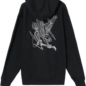 Gibson Screaming Eagle Full Zip Hoodie (Unisex)