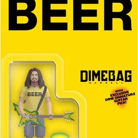 Super7 ReAction Figures Dimebag Darrell (BEER Shirt)