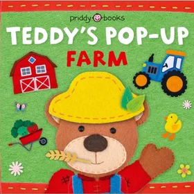 Priddy Teddy's Pop-up Farm Lær med Bjørn 9781684496402