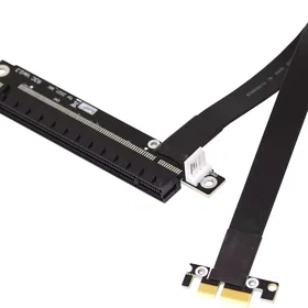 Cablecc PCI-E Gen3.0 x1 till x16 Riserkabel 30cm 90 Grad