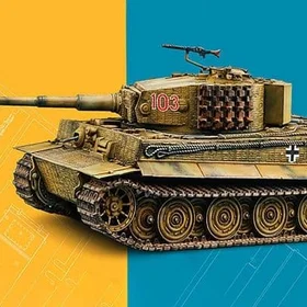 Italeri 1/56 Tiger I Ausf. E Starter Set (75002)