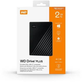Western Digital Drive PLUS USB 3.2 Disque Dur Externe 2TB