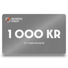 Nordic Prep Presentkort 1000 kr