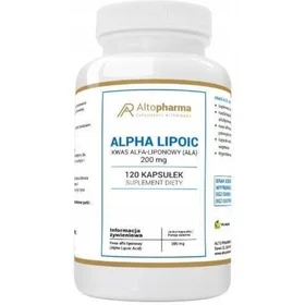 Altopharma Alpha Lipoic Acid 200mg 120 Kapslar