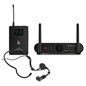 Lambden Audio LA-W1HS Microphone Sans Fil Casque UHF
