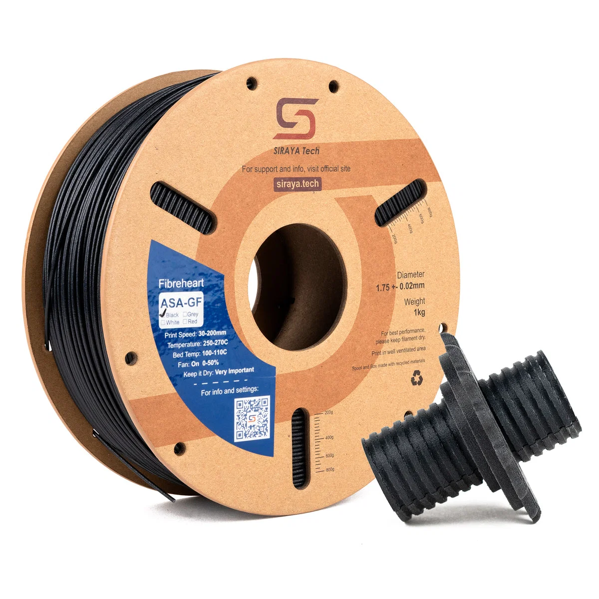 Siraya ASA GF Black 1.75mm 1kg