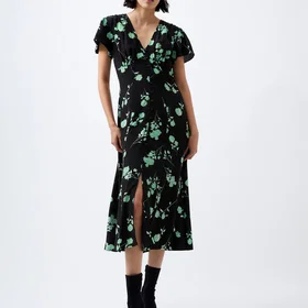 French Connection Allesandra Delph S/S Vnk Midimekko