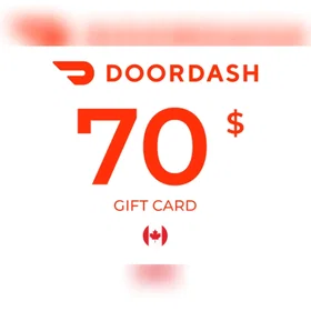 DoorDash Gavekort 70 CAD