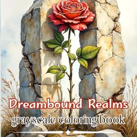 Dreambound Realms: A Journey Through Portals, Symbols & Timeless Worlds Färgläggningsbok