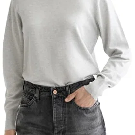 Scotch & Soda Core Roll Neck Relaxed Pullover (Dam)