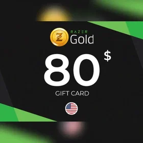 Razer Gold Gavekort 80 USD