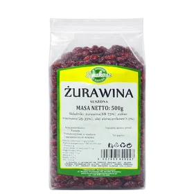Smakosz Cranberry Torkad Godis 500g