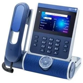 Alcatel-Lucent ALE-400 IP Puhelin Sininen LCD