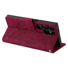 MTK Mandala Blomstermønster Etfodral for Samsung Galaxy S26 Ultra
