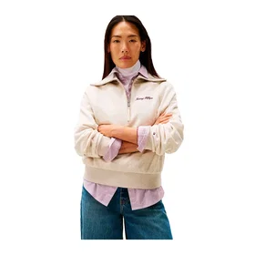 Tommy Hilfiger WW0WW46632 Halvdragad Sweatshirt (Dam)