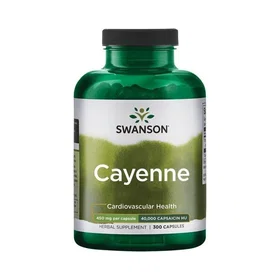 Swanson Cayenne 450mg 300 Gélules
