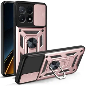 Pansarskal Camshield Slide Etfodral för Xiaomi Poco X6 Pro 5G