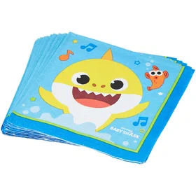 Amerikaans Baby Shark Luncheon Napkins 16-pack