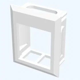 Belden Keystone Ram Hvid