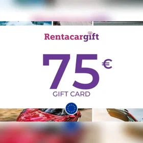 RentacarGift Gift Card 75 EUR