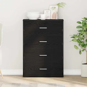 vidaXL 871674 Sidobyta 4 lådor 60x31x84cm