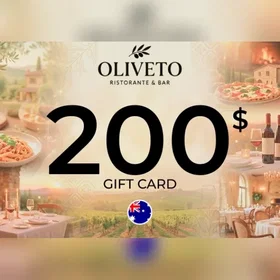 Oliveto Ristorante & Bar Gavekort 200 AUD